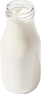a bottle of milk